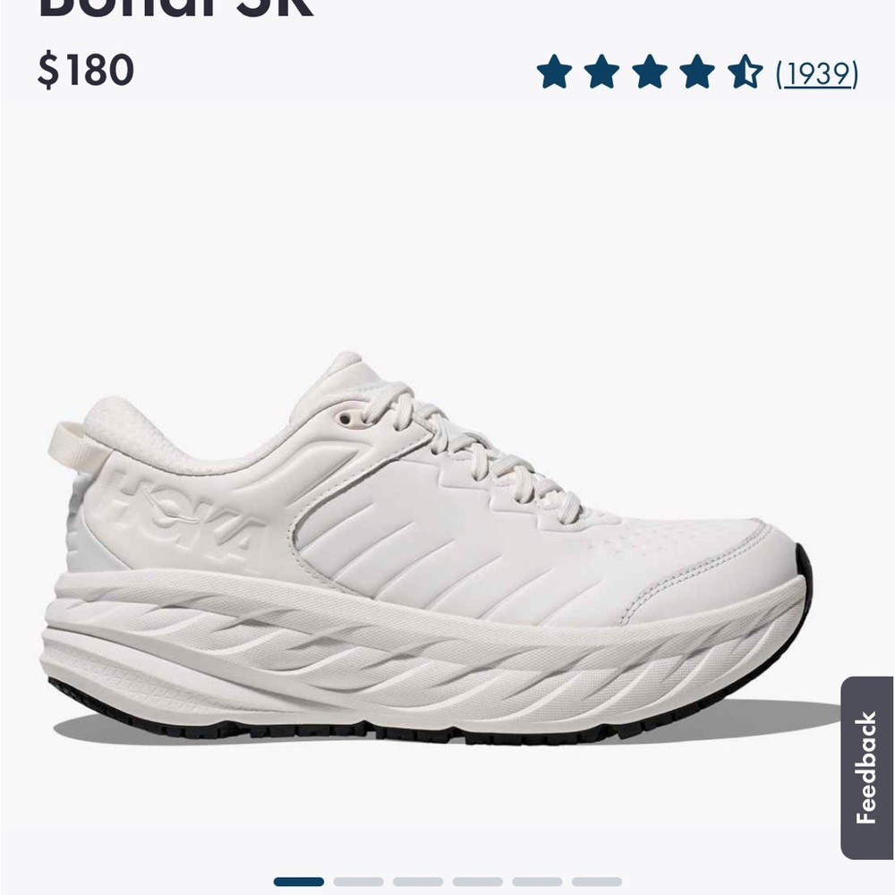 HOKA Women's White Running Shoes